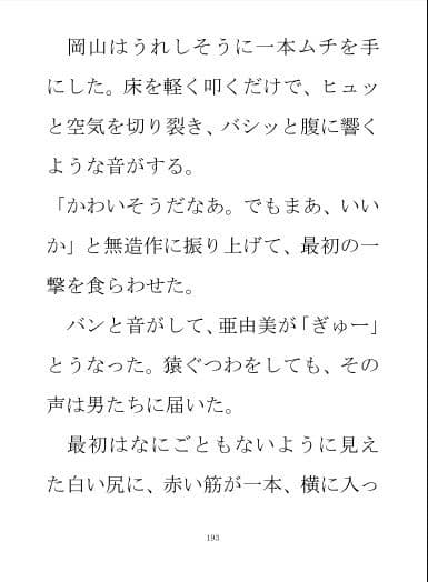 小説『亜由美』第二部 サンプル画像 2