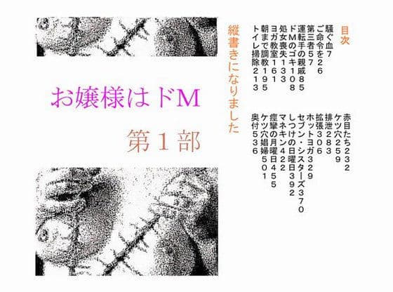 お嬢様はドM 第一部