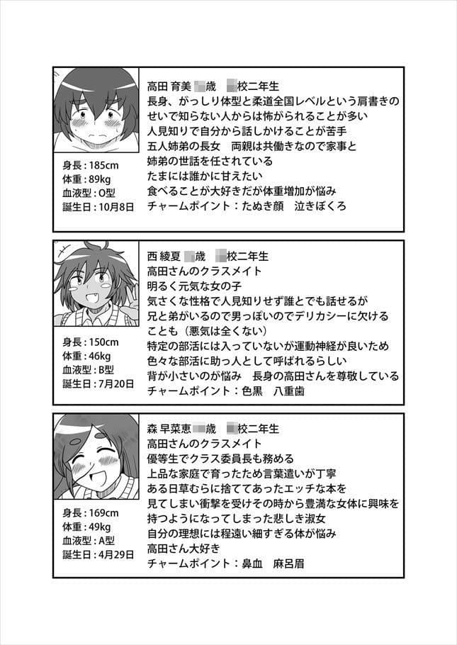 長身ぽっちゃり女子校生 『高田さん』 サンプル画像 3