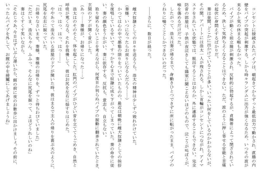 別離と邂逅 〜メイドと少女と雌犬奴●〜 サンプル画像 3