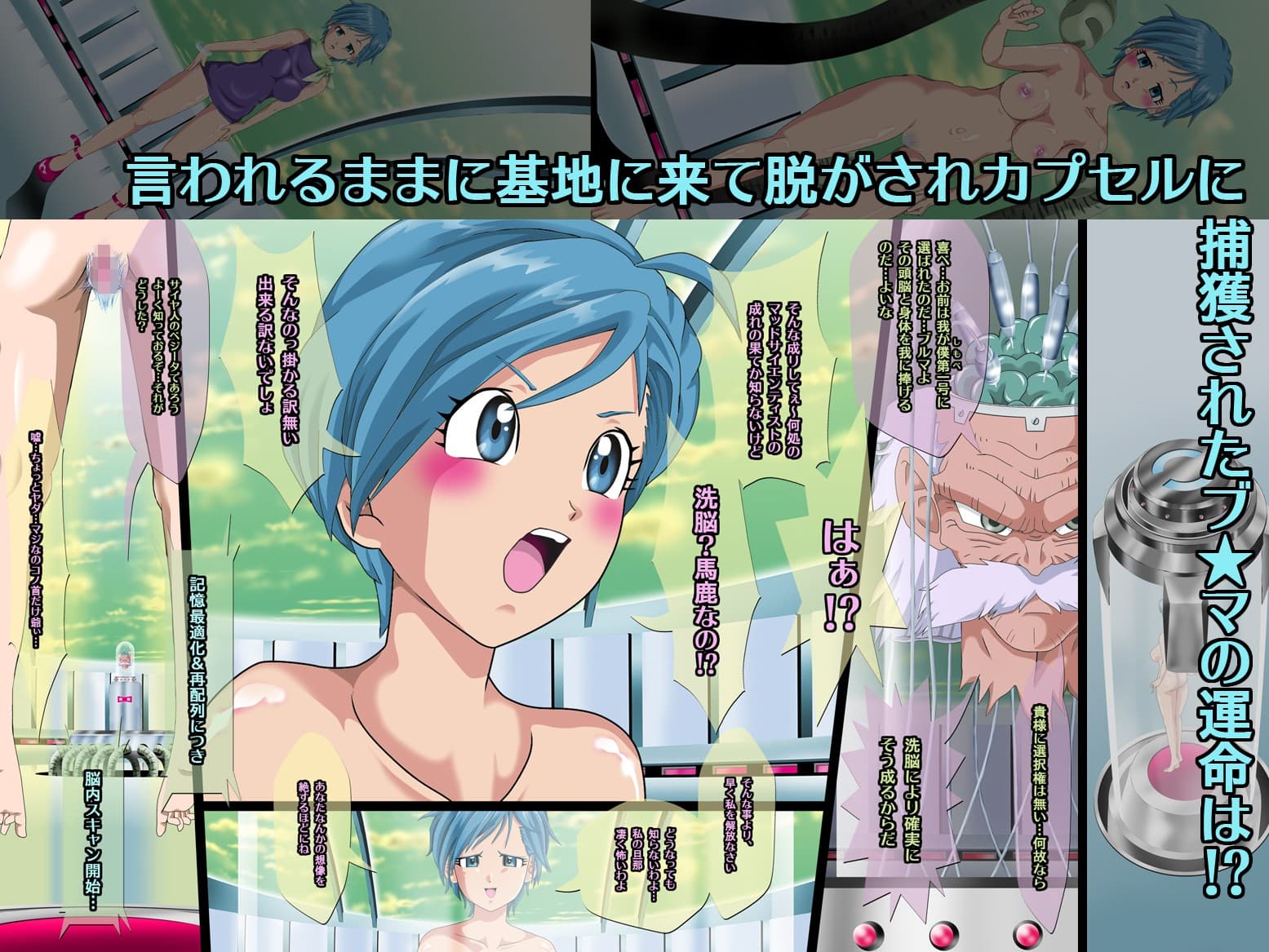 GERO，sHAREM〜完成！？肉人形ブルマ〜 サンプル画像 2