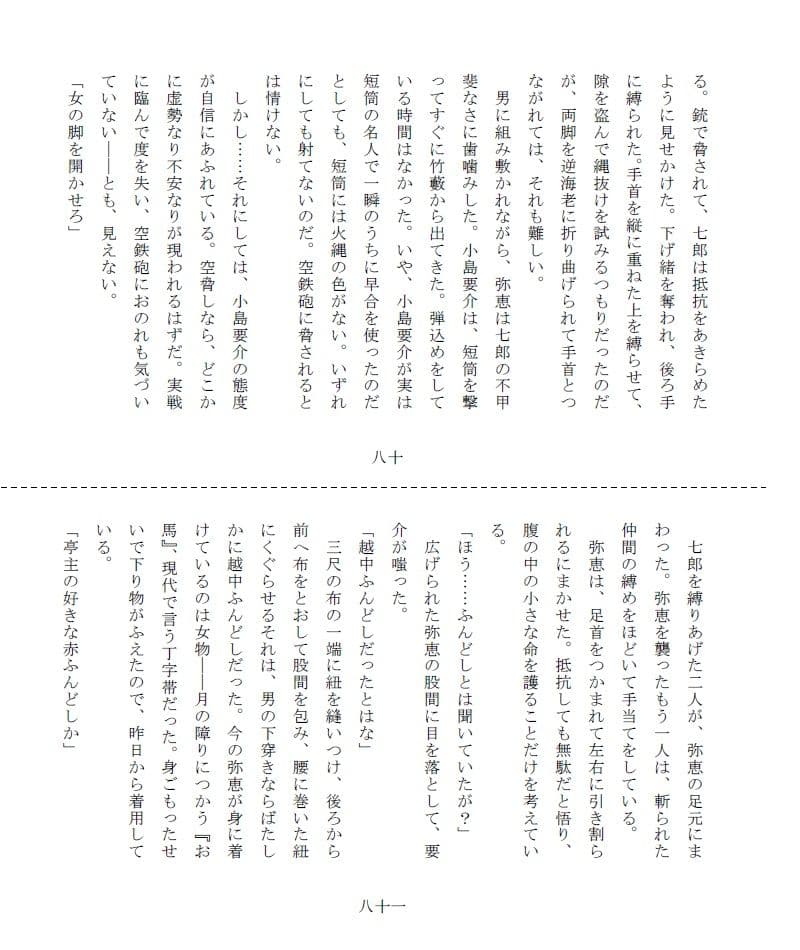 悲剣肌風 模索編 サンプル画像 7