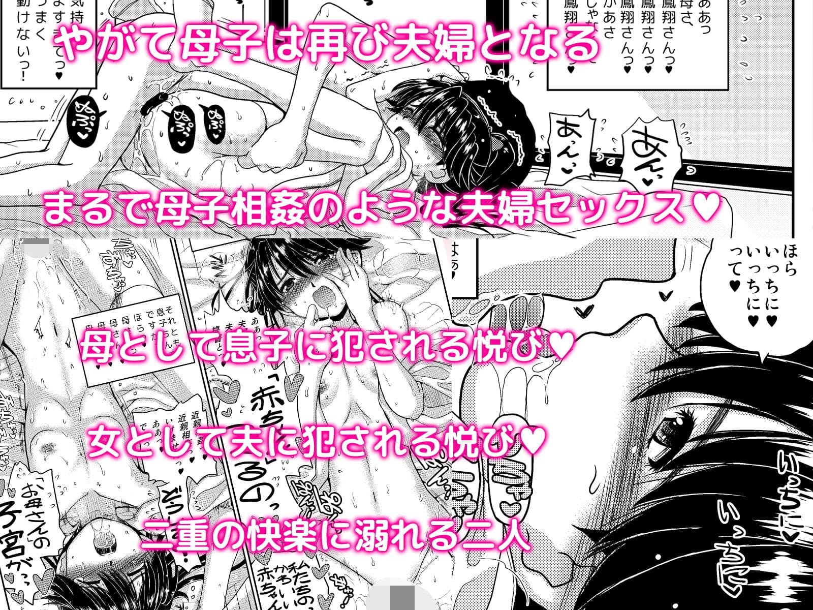 処女のまま未亡人となった鳳翔さんが夫のクローンを産み、育て、そして… サンプル画像 3