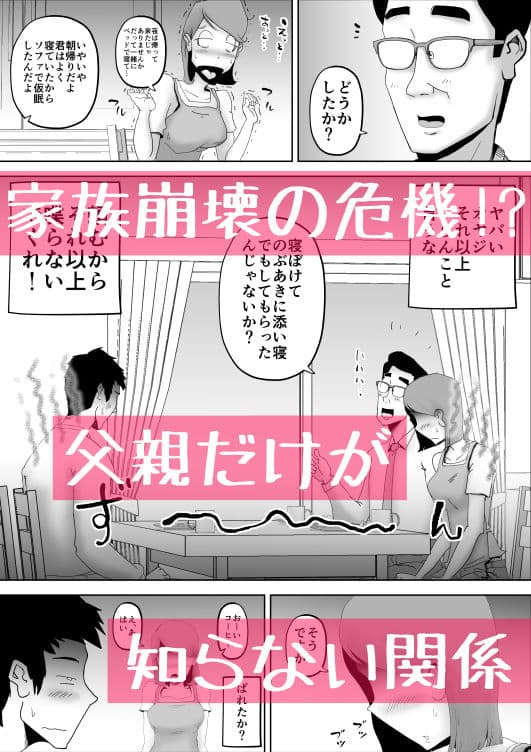 母さんが父さんと間違えて俺とセックスしちゃった サンプル画像 4