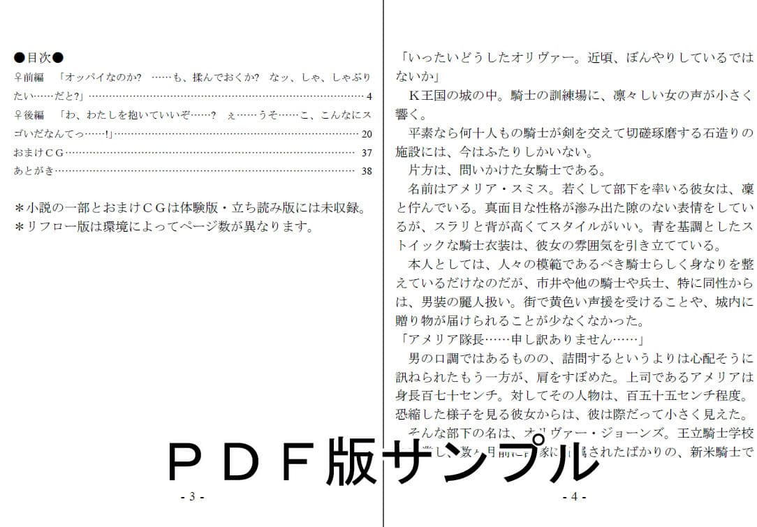 部下思いの女騎士は意外と流されやすい サンプル画像 3