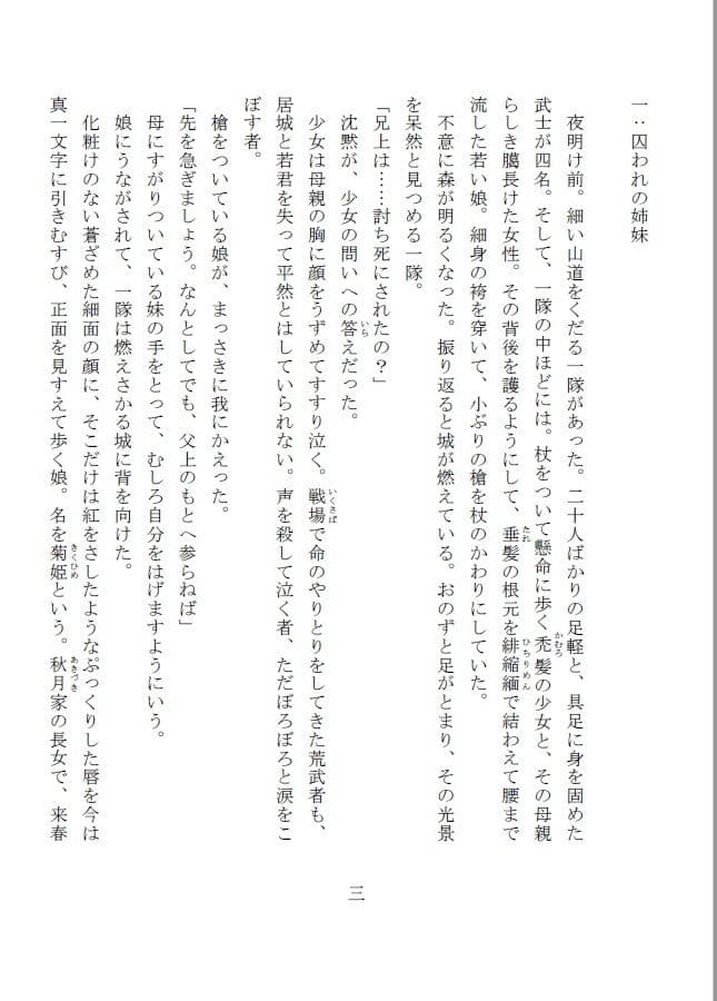 槍姫千本突き サンプル画像 2