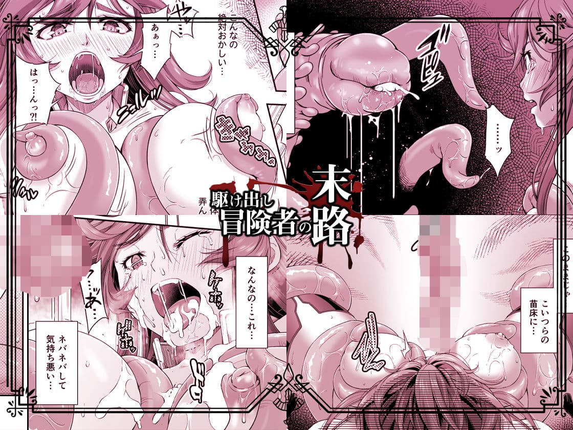 駆け出し冒険者の末路2【触手の住まう洞窟】ビキニアーマー女戦士 サンプル画像 3