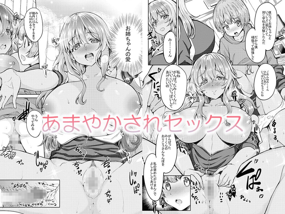 黒ギャル姉さんはいい子にしてると性処理セックスしてくれる サンプル画像 3