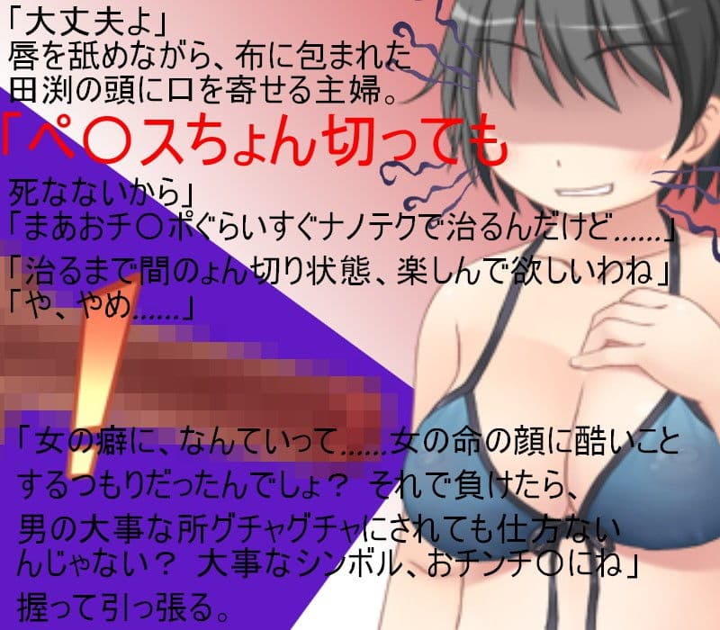 男女対抗、去勢地下闘技場2 強豪男性ボクサー対普通の主婦複数！圧倒的フィジカルを誇る男を襲う容赦なきキ〇タマ攻撃！【金責め】【CFNM】【ミックスファイト】 サンプル画像 3