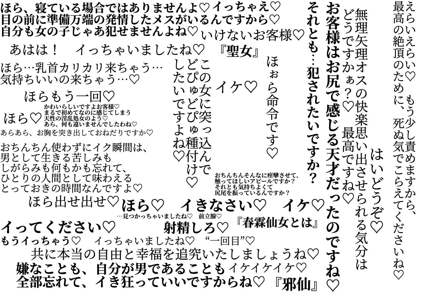 仙女の居る店〜あやしい仙女のお姉さんの焦らされ昇天挿入エステで邪教入信しちゃう話〜 サンプル画像 4