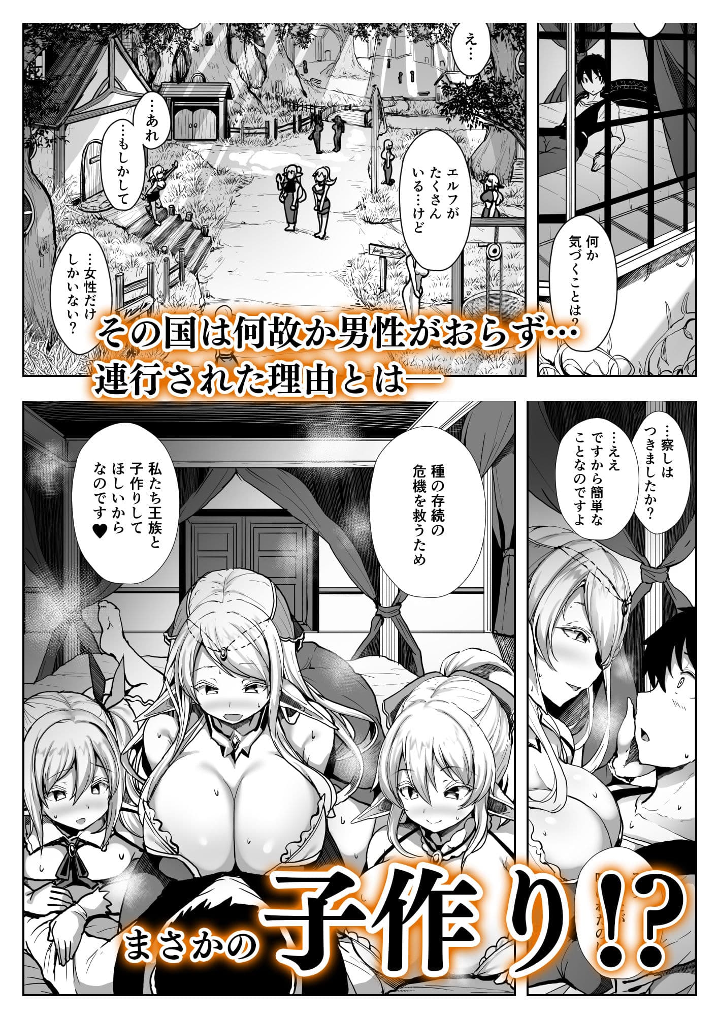 エルフハーレム サンプル画像 5