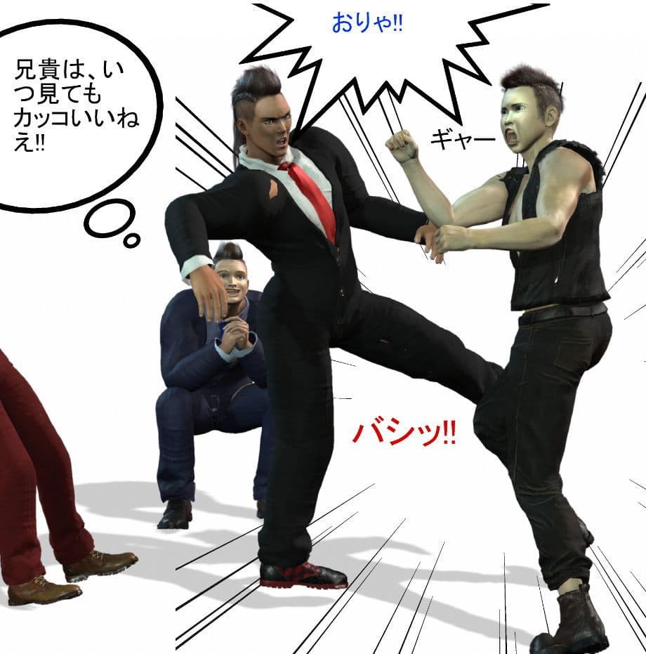 オンナになりたくなるドラマ スナックママになった極道アニキ サンプル画像 1