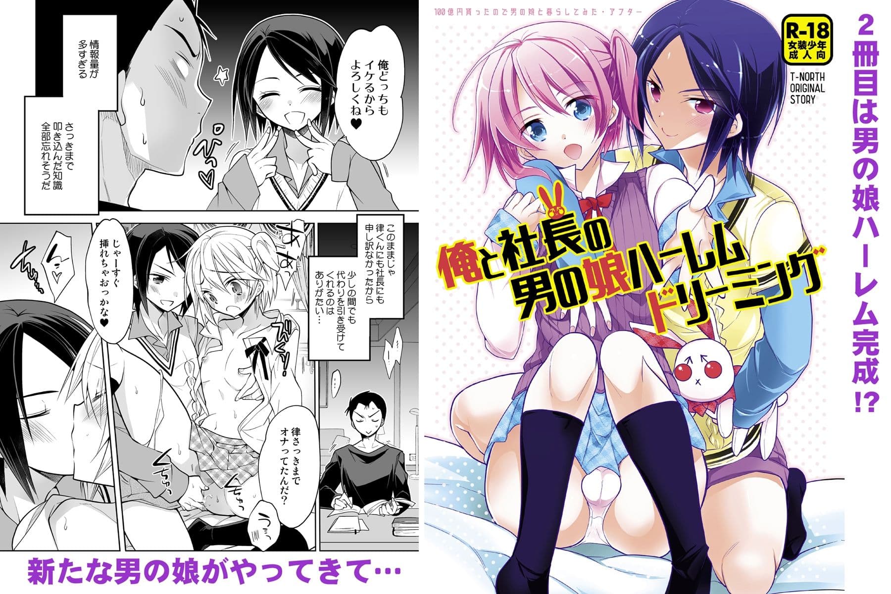 ノンケの俺が男の娘ハーレム沼にハマッた理由 サンプル画像 3