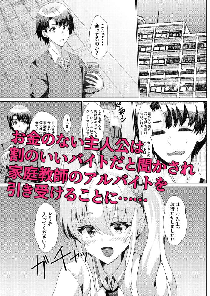 カテキョしに行ったらビッチな男の娘にセックス迫られた件について サンプル画像 2