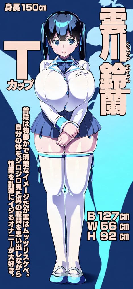 ムチムチ巨乳転校生 雲川鈴蘭 サンプル画像 9