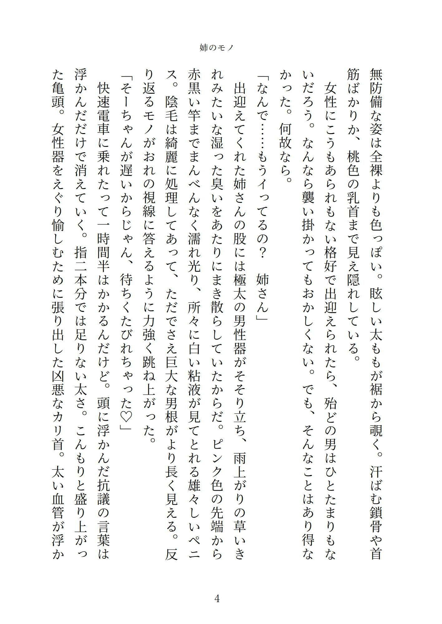 姉のモノ サンプル画像 8