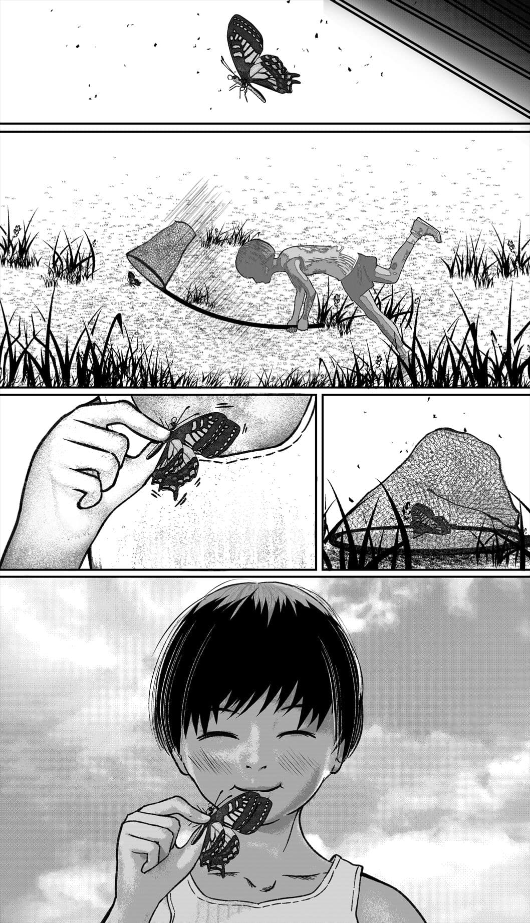 首絞め！！！スナッフ・オナニー・comic サンプル画像 1