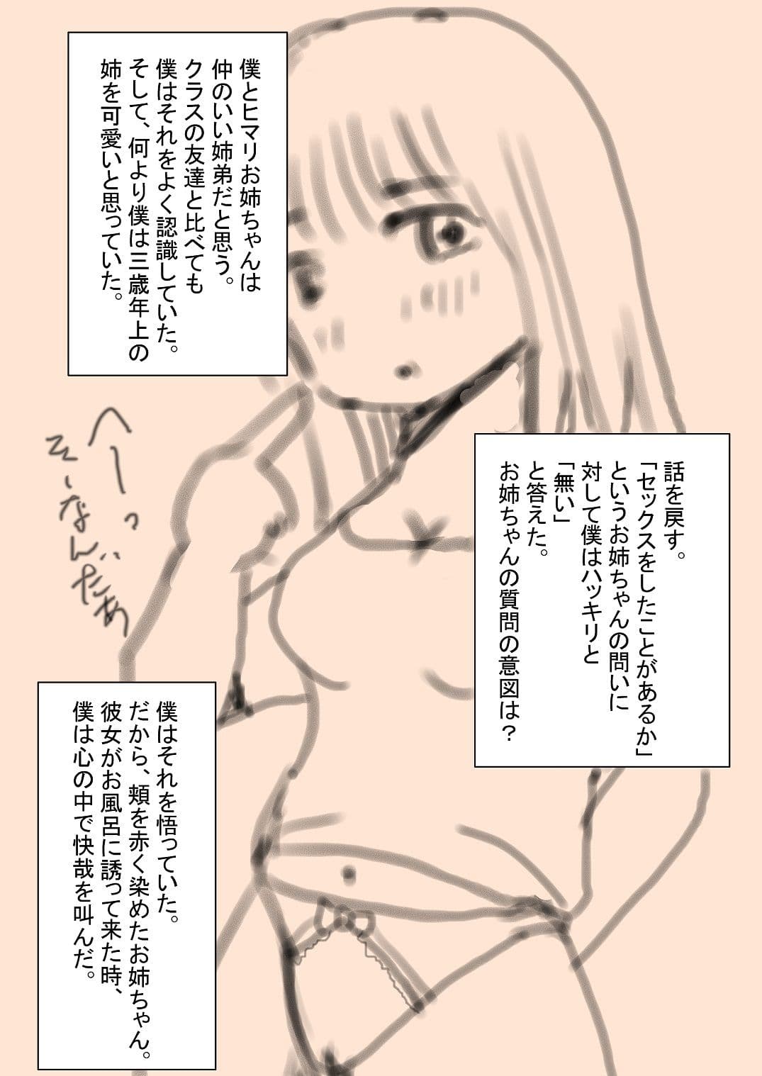 クラスで優等生の僕のお姉ちゃん パパとママがいない間に お風呂で僕といちゃらぶセックス サンプル画像 3