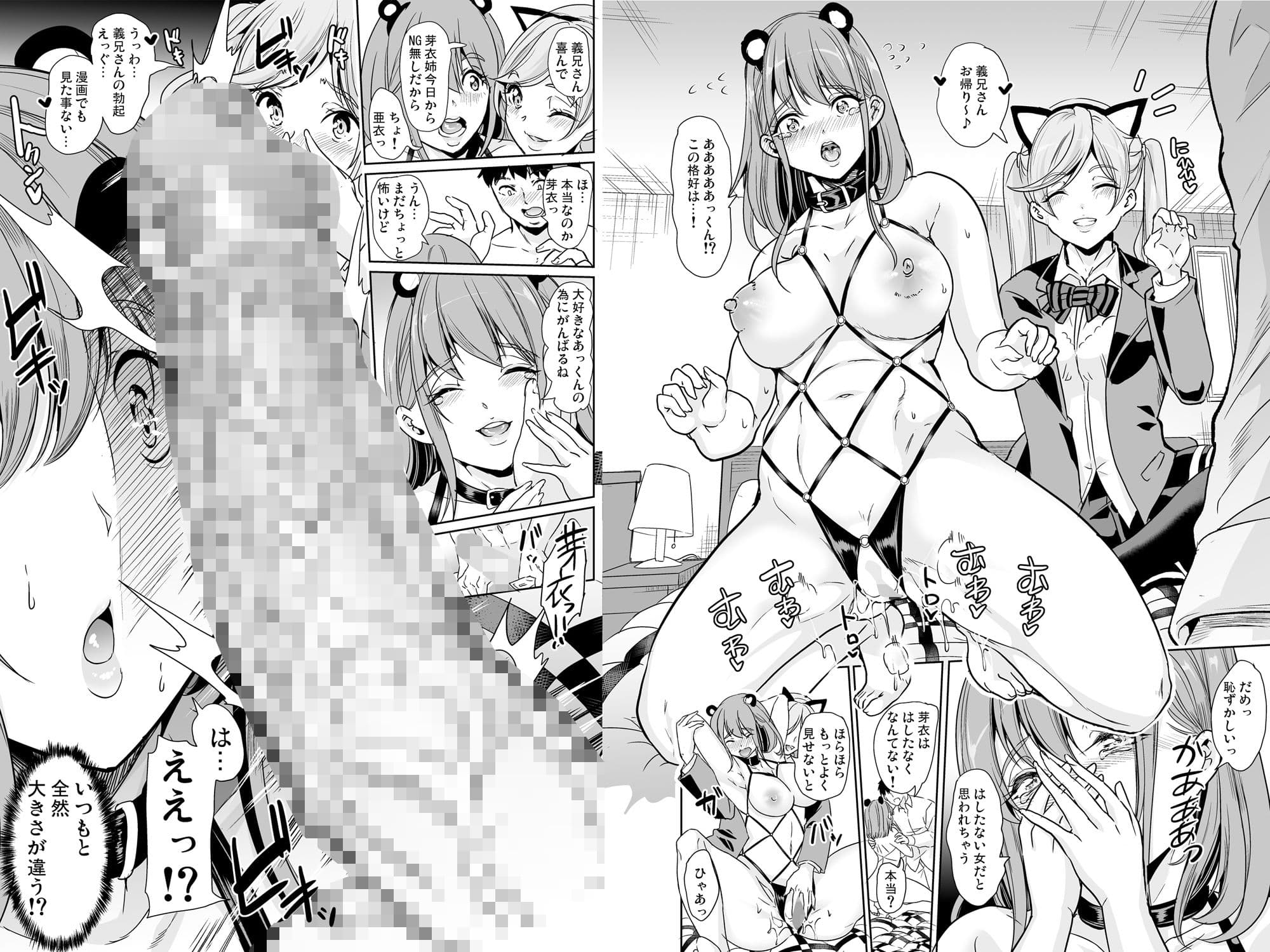 妻のNGが無くなって行く 〜妻と義妹の姉妹丼〜 サンプル画像 1