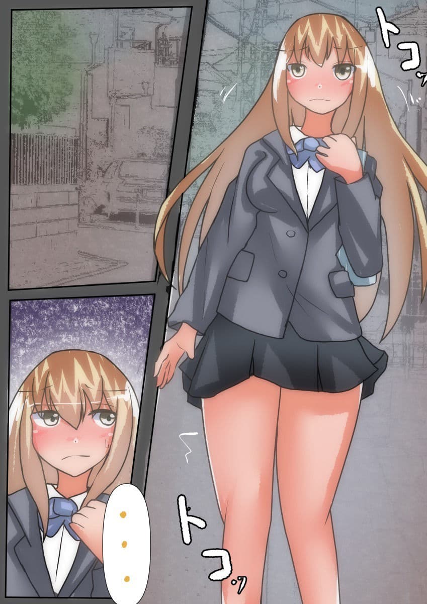 【皮モノ×憑依】帰り道に女の子を皮化して学校へ登校する サンプル画像 2