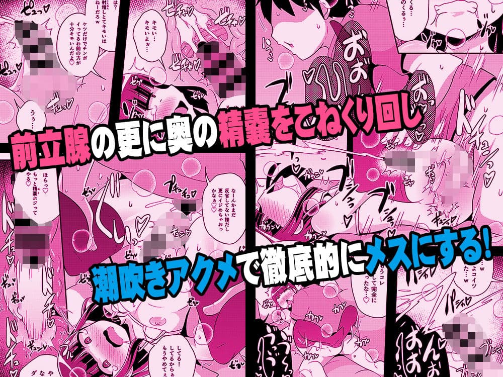 ナマイキ弟の精嚢をこねくり回してメス♂にする本 サンプル画像 5
