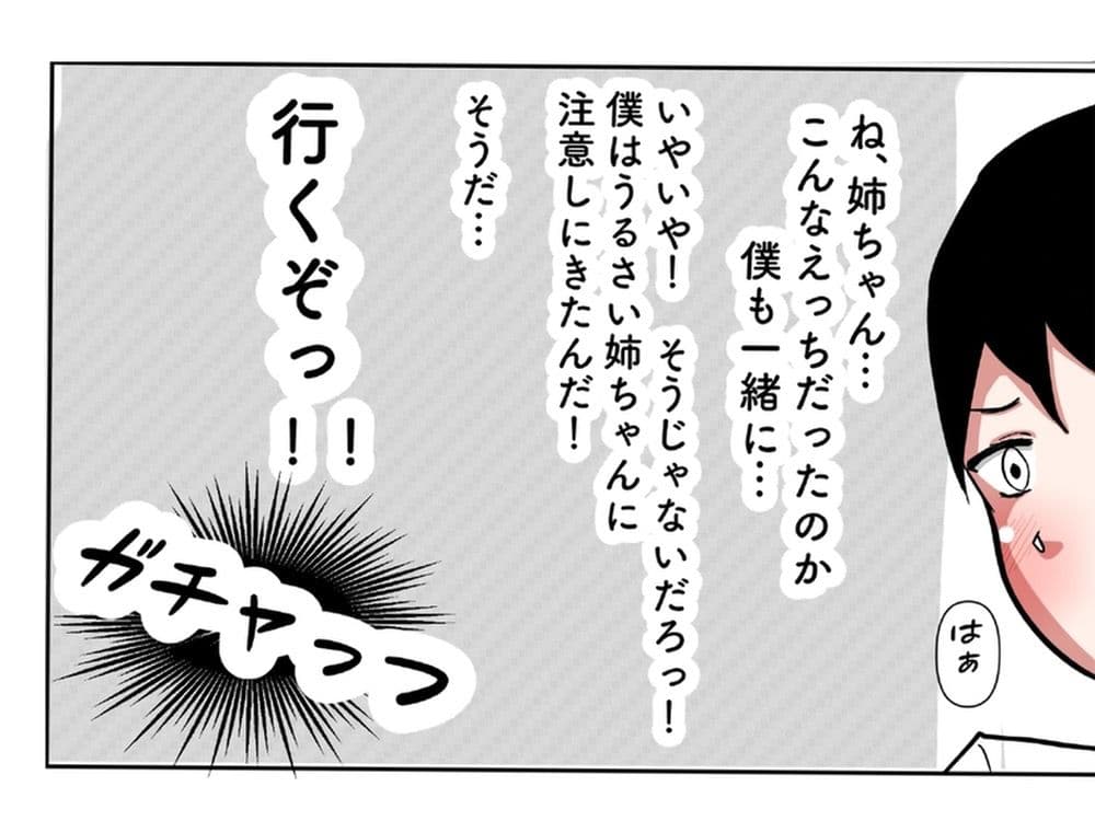 お姉ちゃんと中出しセックスするおとうと サンプル画像 6