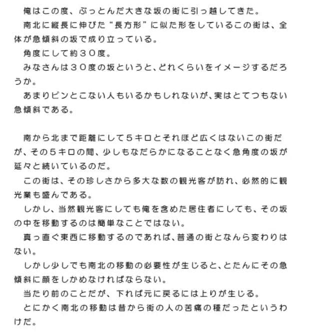 坂の街 サンプル画像 1