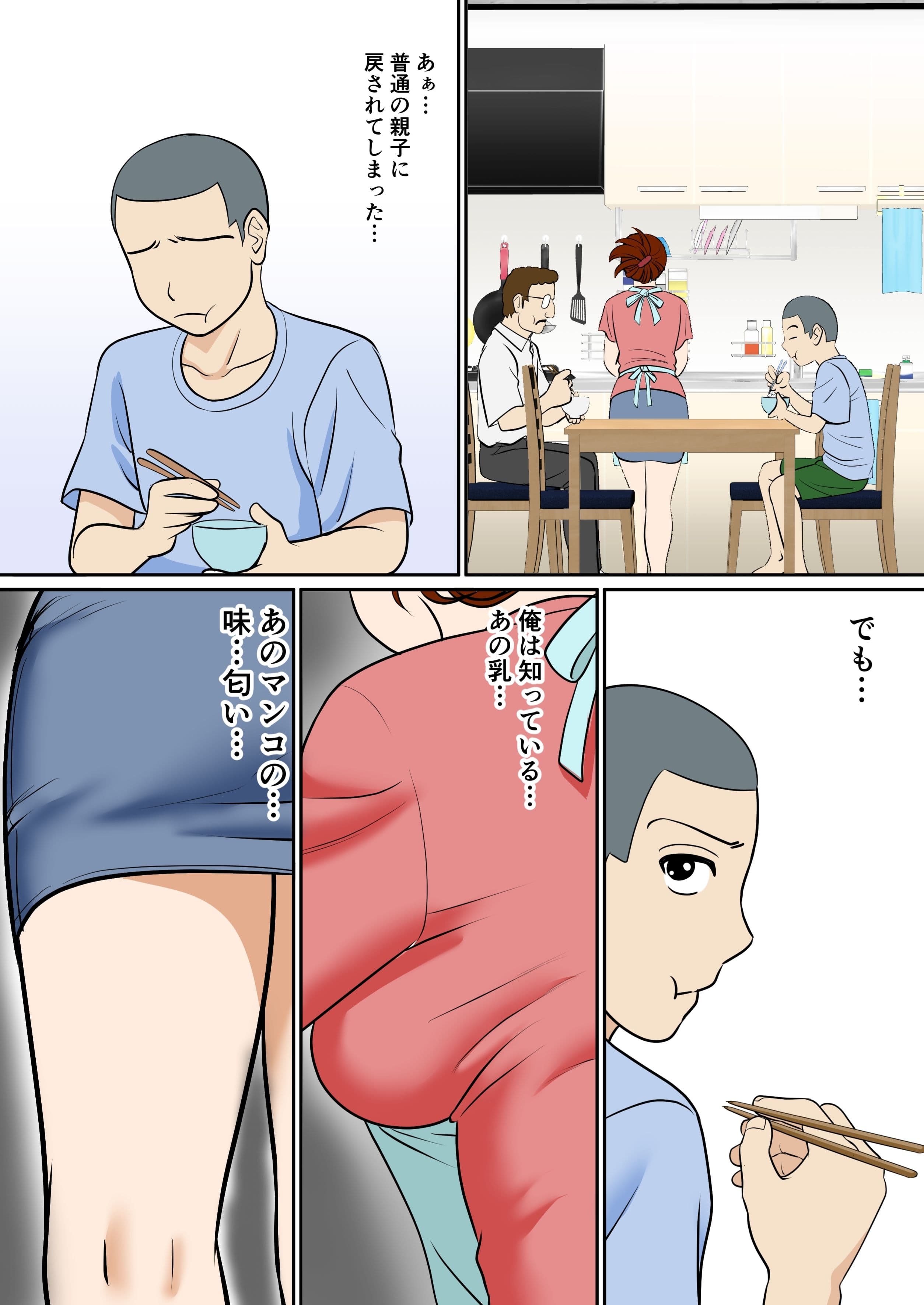 30日後にSEXする母と息子 〜1年後〜 サンプル画像 2