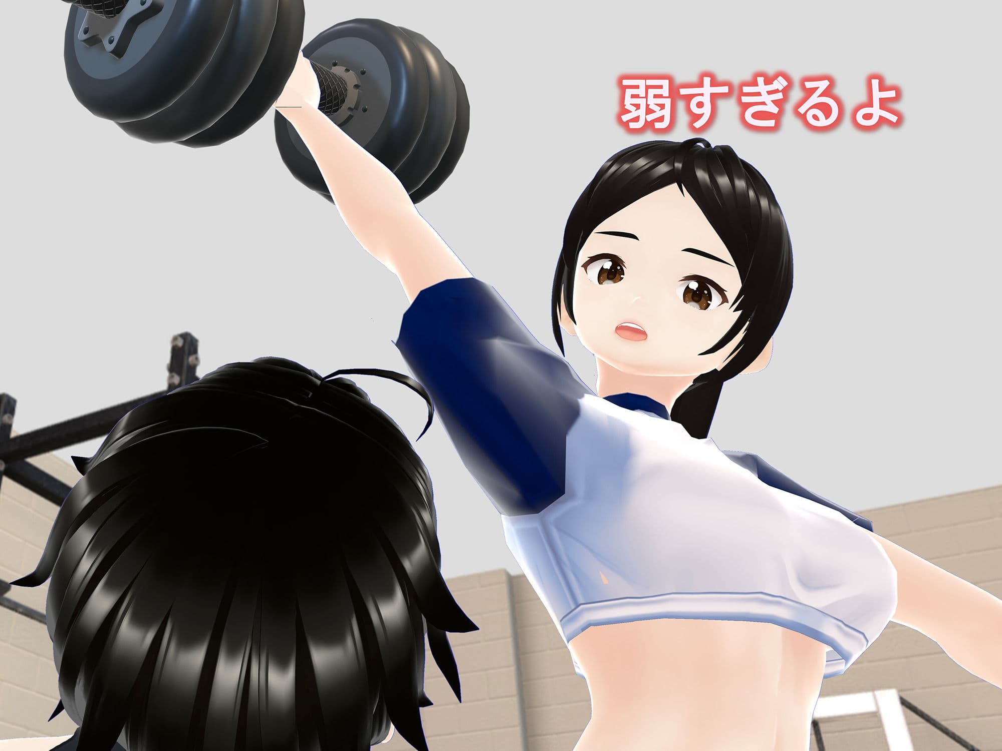 女子だけ成長 男子を追い抜く 成長音〜ジム編〜 サンプル画像 9