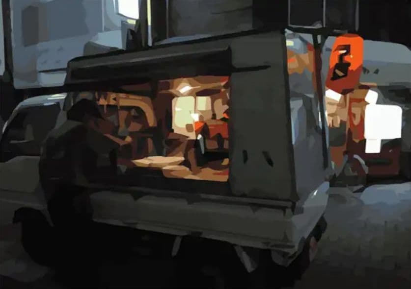 何をしてもダメだった男が屋台をはじめ、成功した話 サンプル画像 1