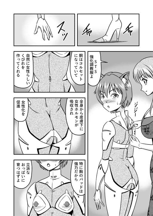 男の娘を巨乳娘にして、もてあそんじゃお！（前） サンプル画像 6