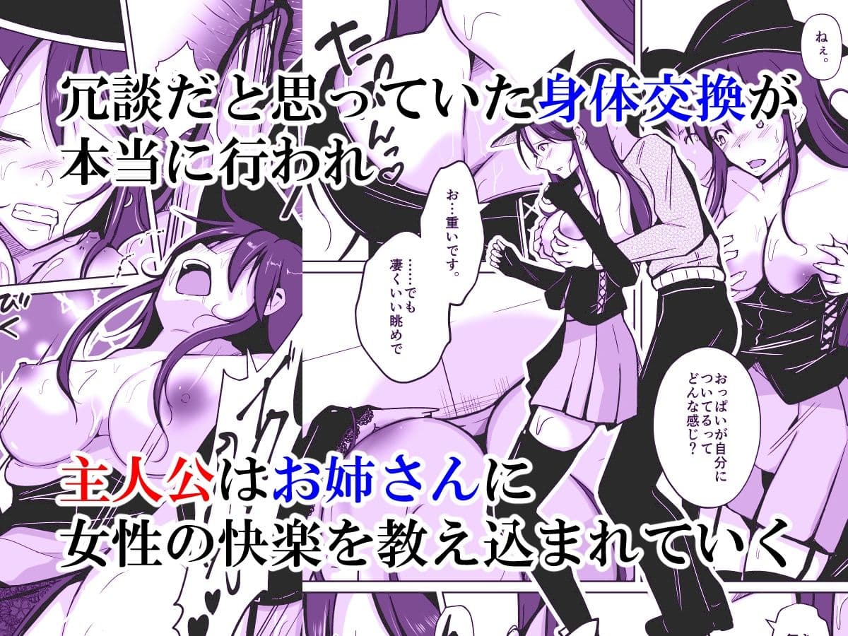 お姉さんに入れ替わりを強要され、女体の虜になった、僕。 サンプル画像 3