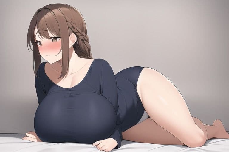 巨乳すぎる女！ サンプル画像 1