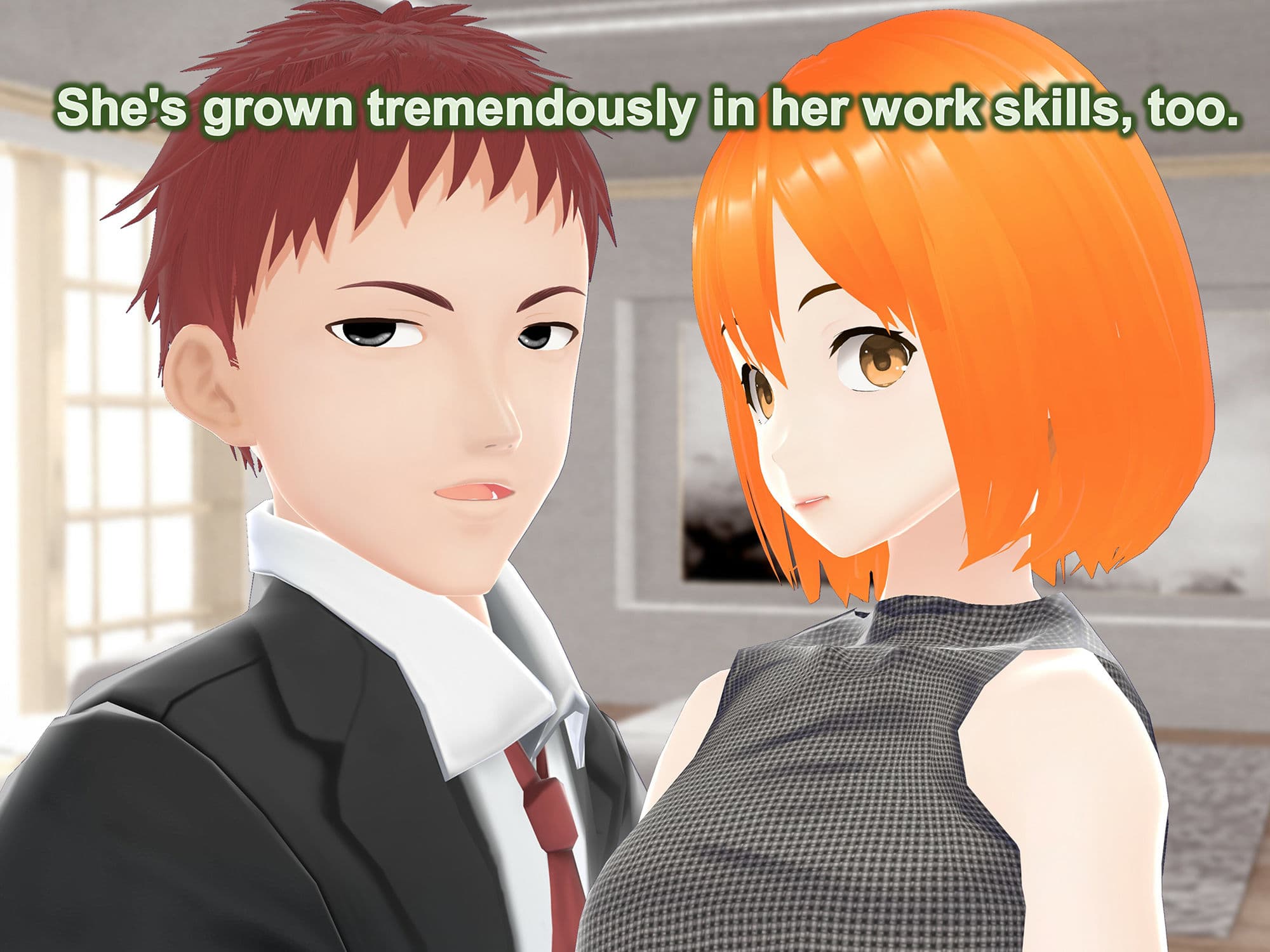 Outgrowing only girls， Overtake boys， Growth sound in secretary サンプル画像 3