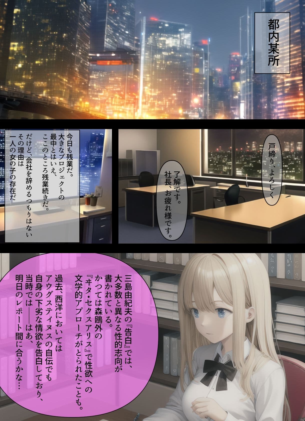 寝ている社長の娘をオナホのように使わせてもらう話 サンプル画像 1