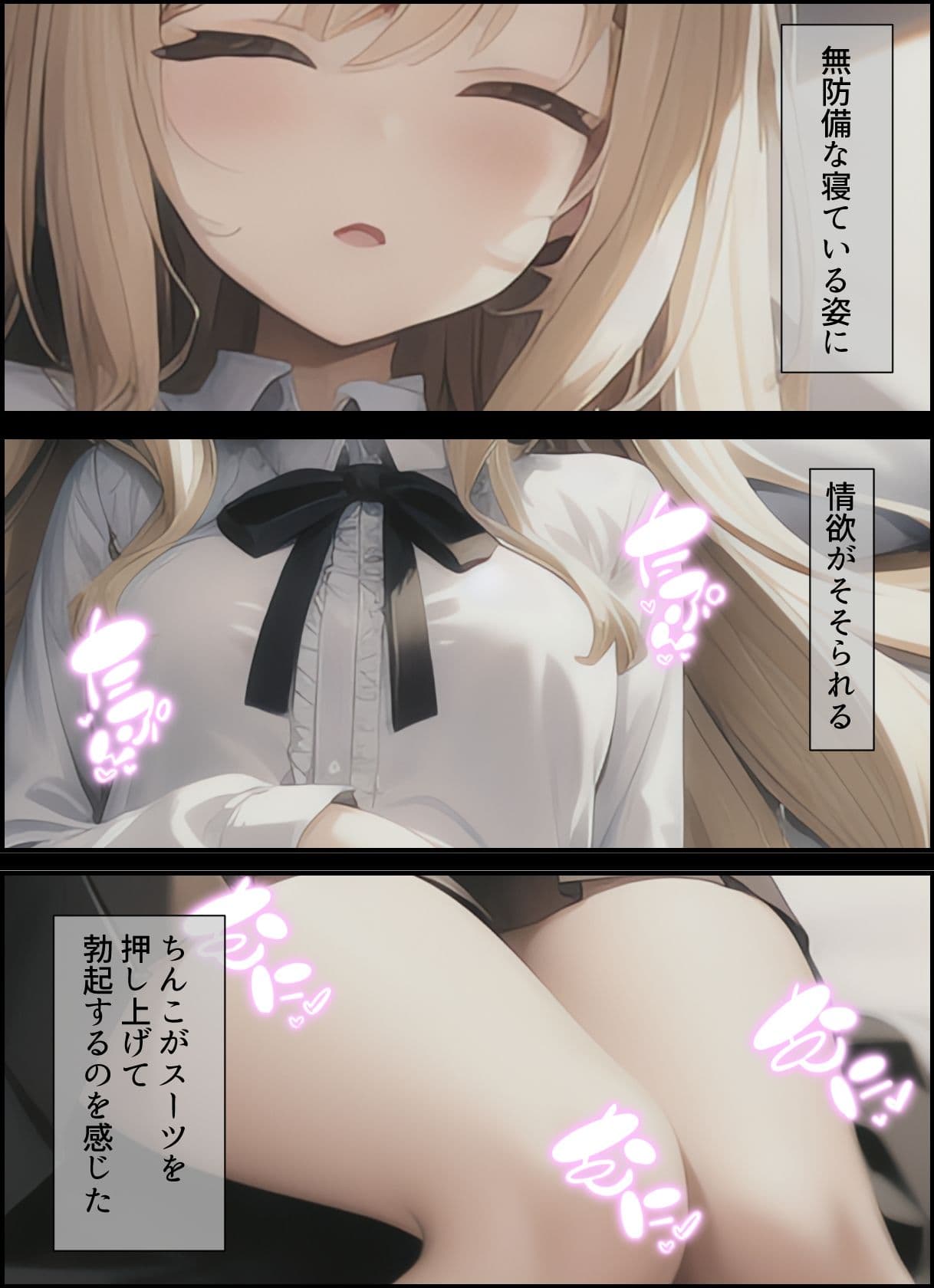 寝ている社長の娘をオナホのように使わせてもらう話 サンプル画像 5