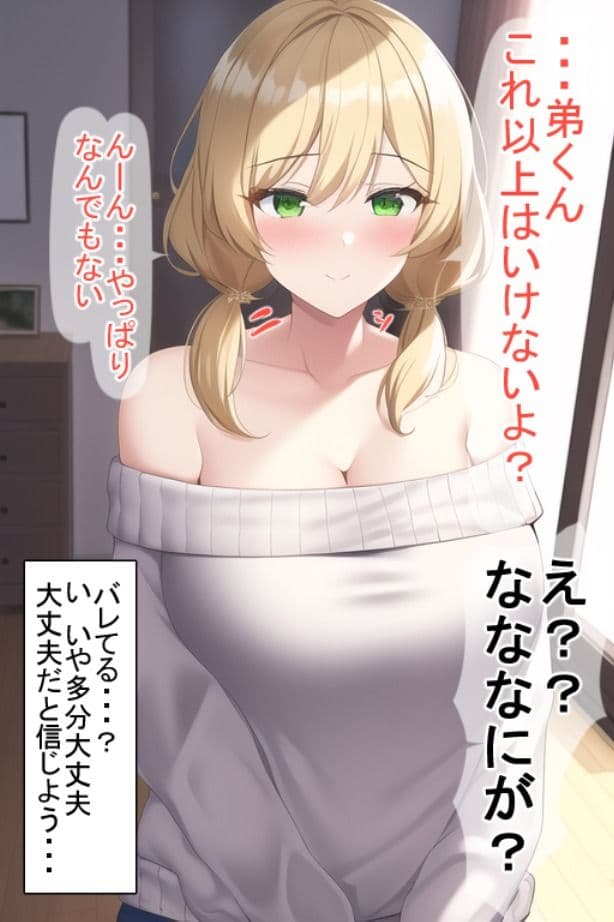 お姉ちゃんを盗撮してたことがバレたのでおしおきされました。 サンプル画像 5