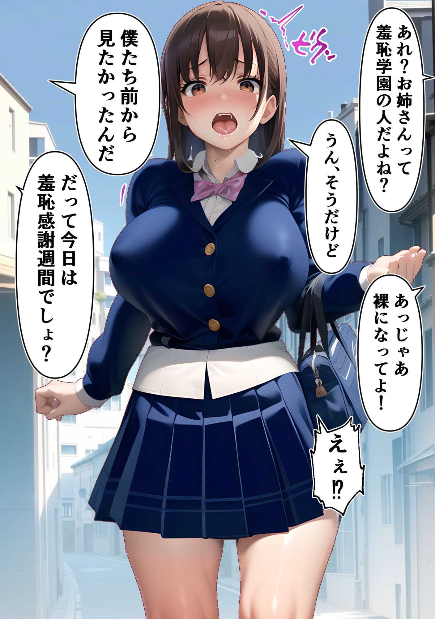 羞恥学園ー羞恥感謝週間 サンプル画像 3