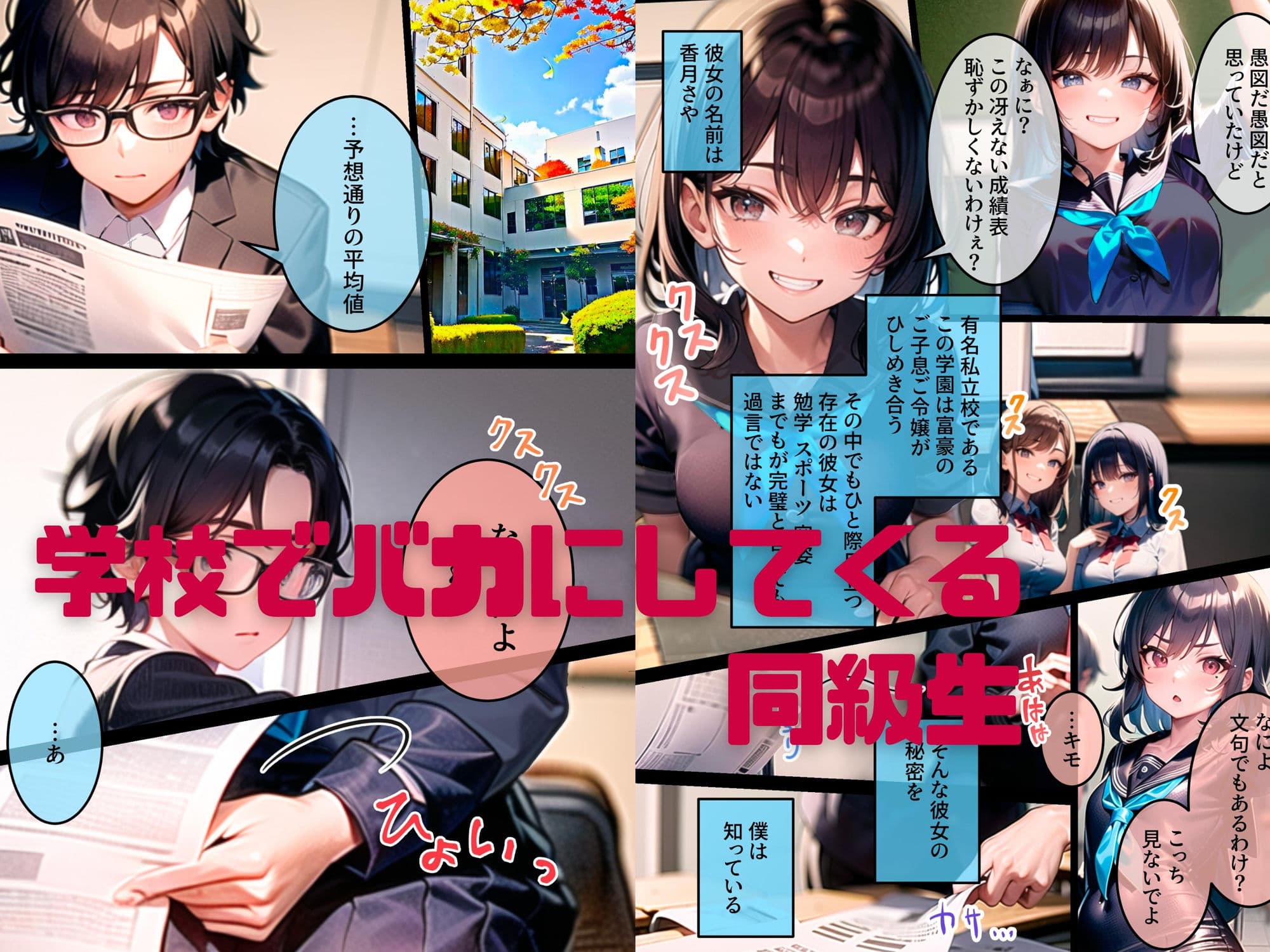 生イキメイド〜学校では恥ずかしくて大好きなご主人様を罵倒しちゃうけど、お家ではいじわるわからせセックスでメス堕ちさせてくれるので謝りながら甘えちゃいます サンプル画像 1