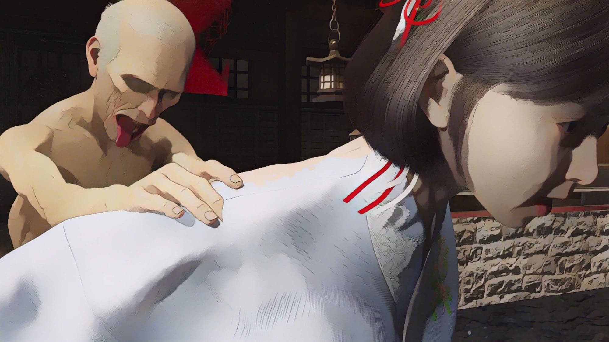 宮司のお爺さんに孕ませられた私 サンプル画像 1