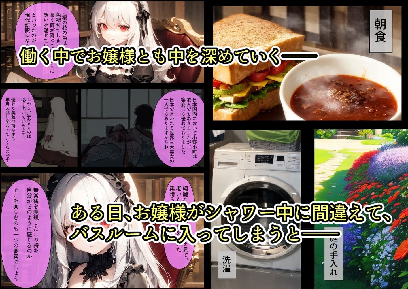 銀髪ゴスロリお嬢様はかく語りき サンプル画像 2