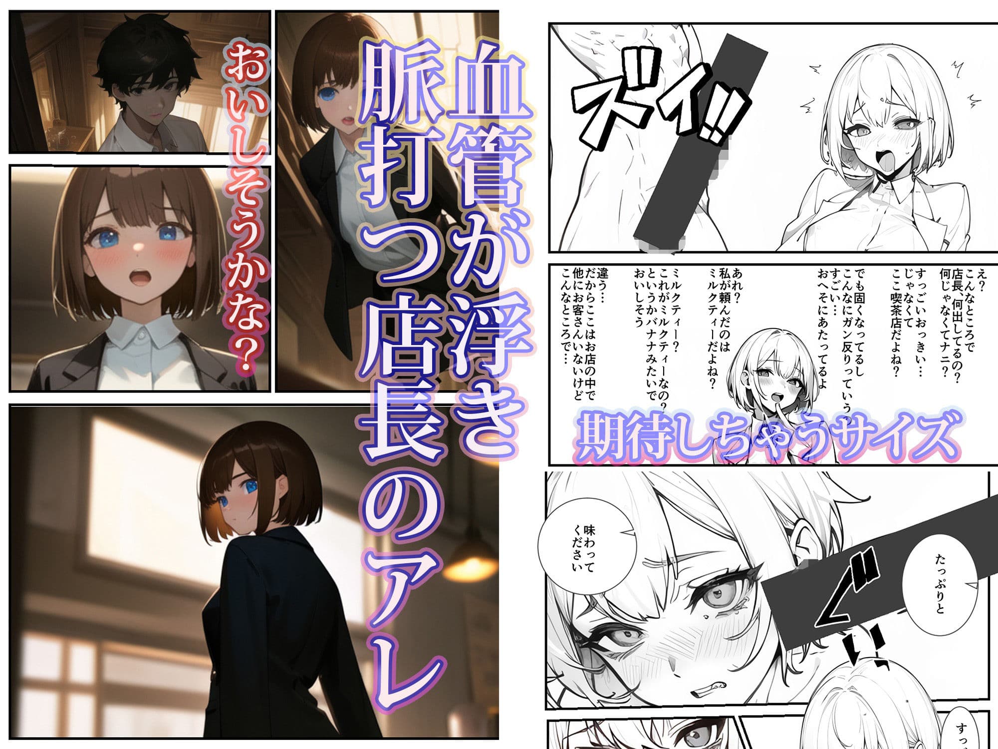 いいなりメスイキ？媚薬紅茶専門喫茶店キメセクキッサ サンプル画像 3