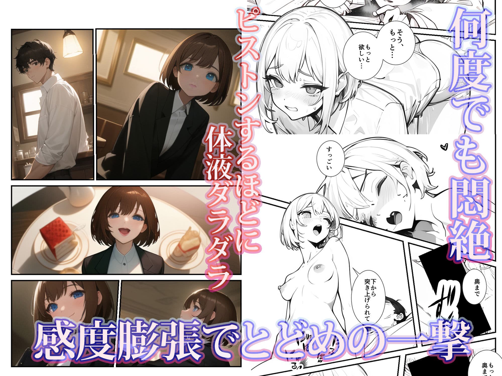 いいなりメスイキ？媚薬紅茶専門喫茶店キメセクキッサ サンプル画像 7