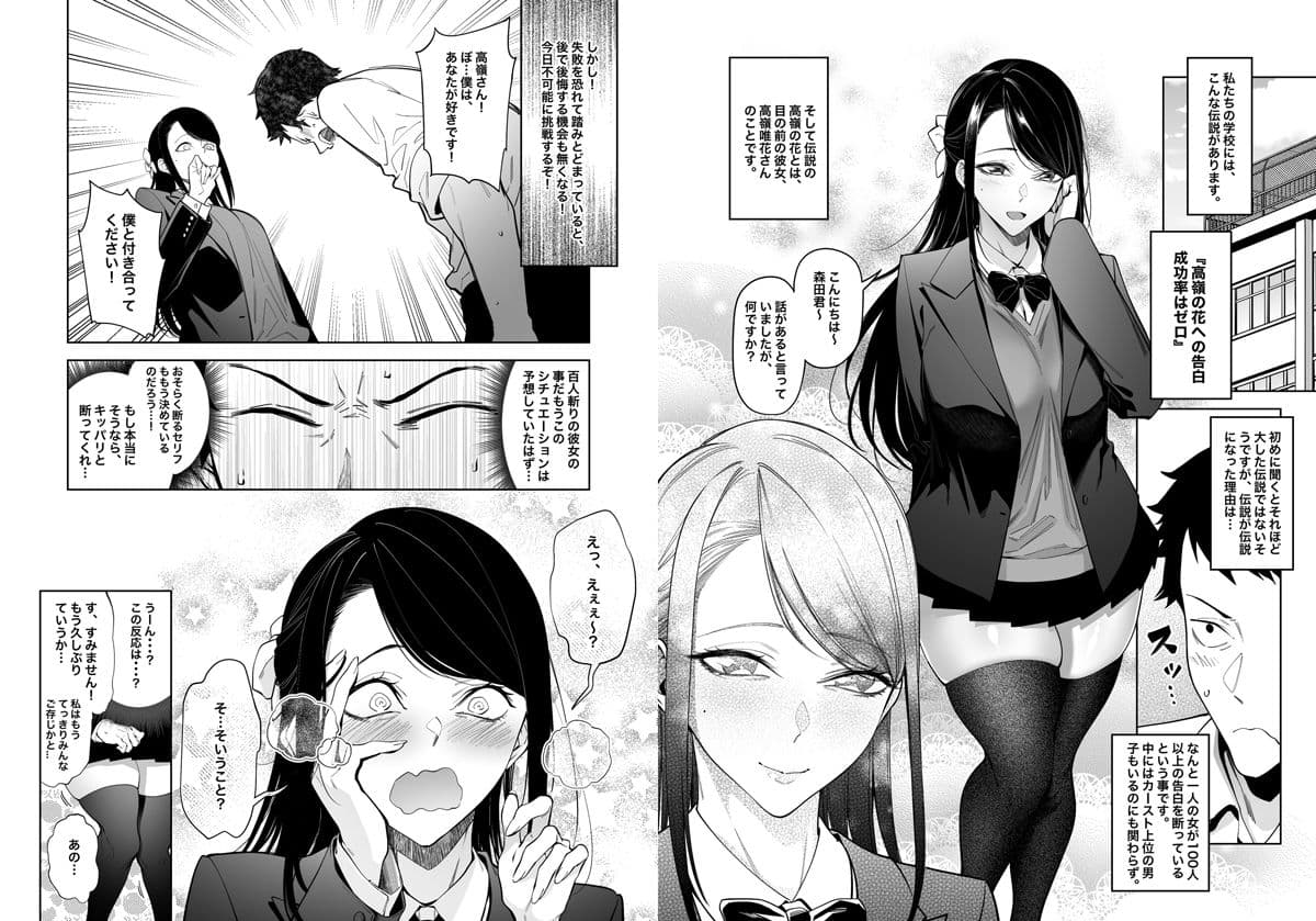 高嶺の花への告白成功率はゼロの訳 サンプル画像 1