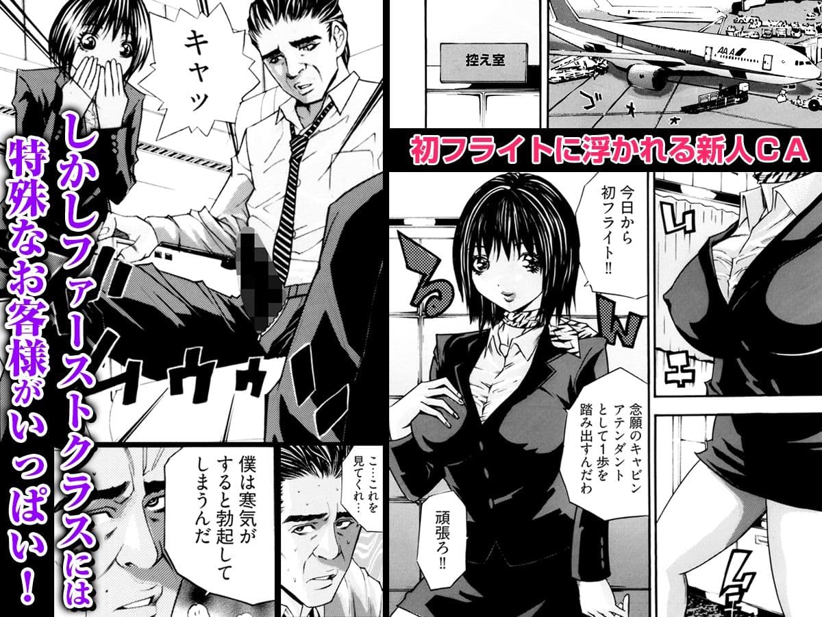 官能航空 〜高度40000フィートの肉人形〜 サンプル画像 1