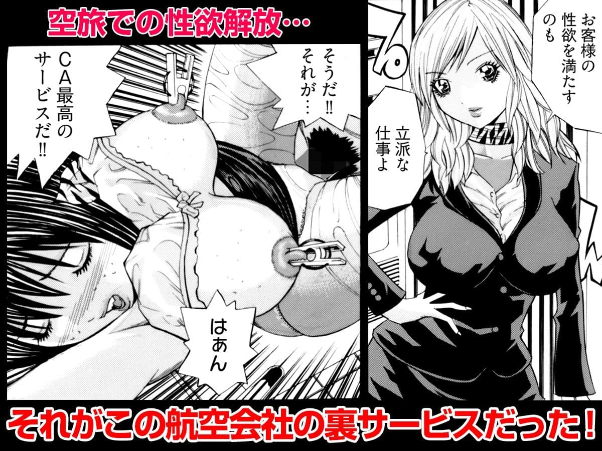 官能航空 〜高度40000フィートの肉人形〜 サンプル画像 4
