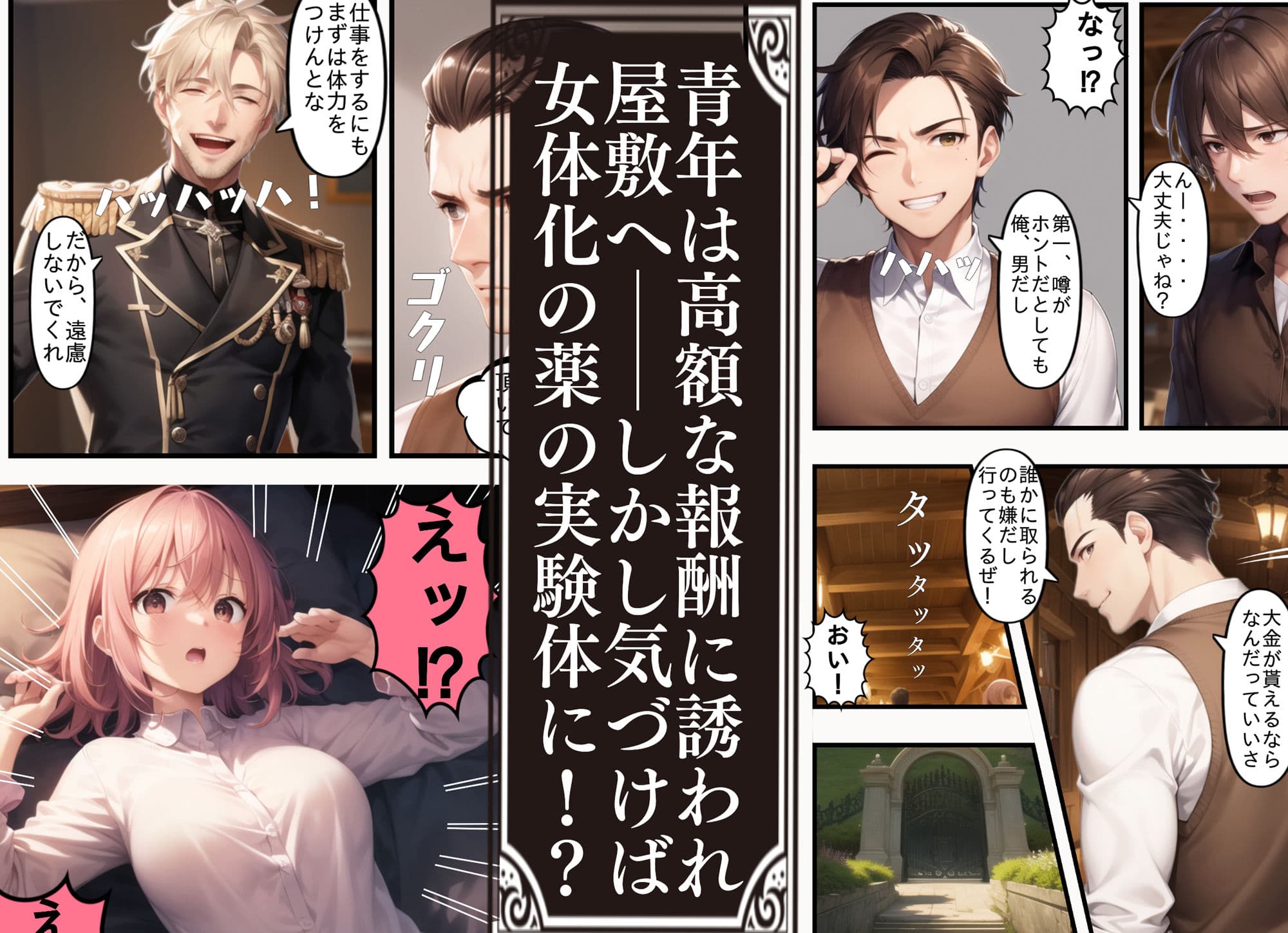 仕事内容は女体化でした〜仕事と騙されメス堕ちした男〜 サンプル画像 7