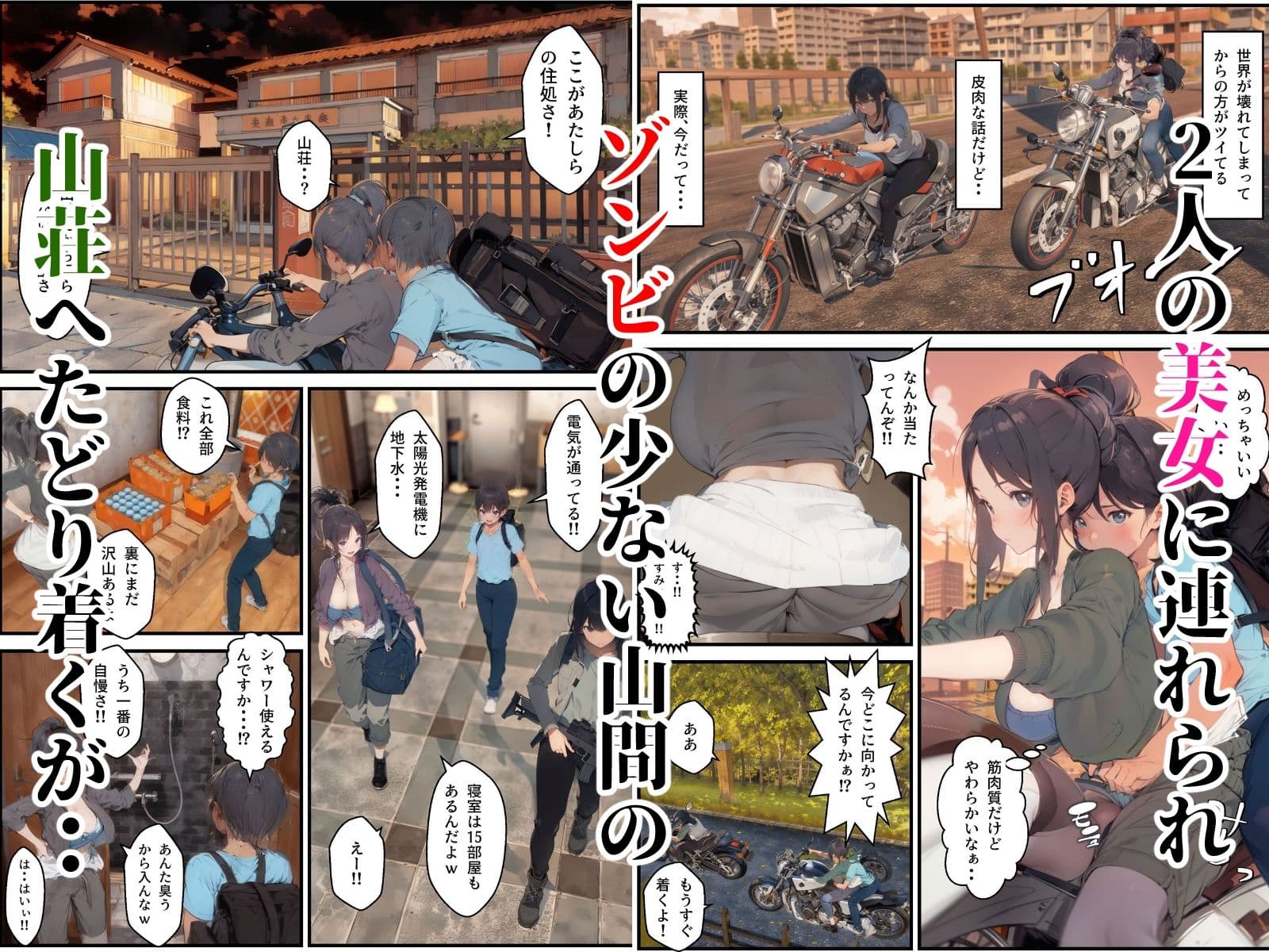 終末世界で性欲処理係に任命された話 サンプル画像 2