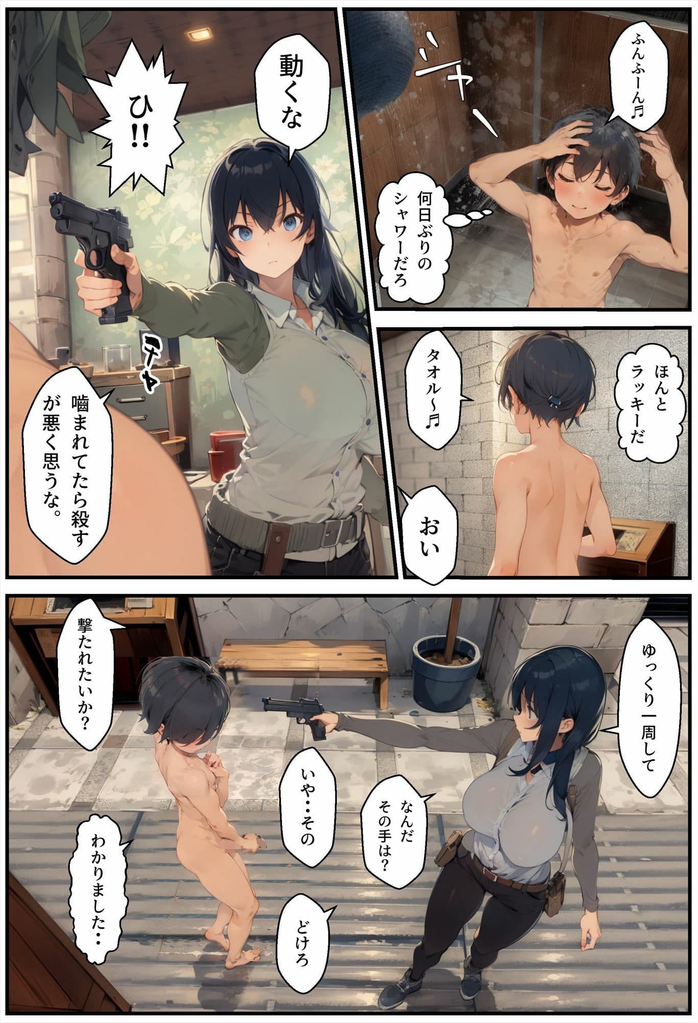 終末世界で性欲処理係に任命された話 サンプル画像 3