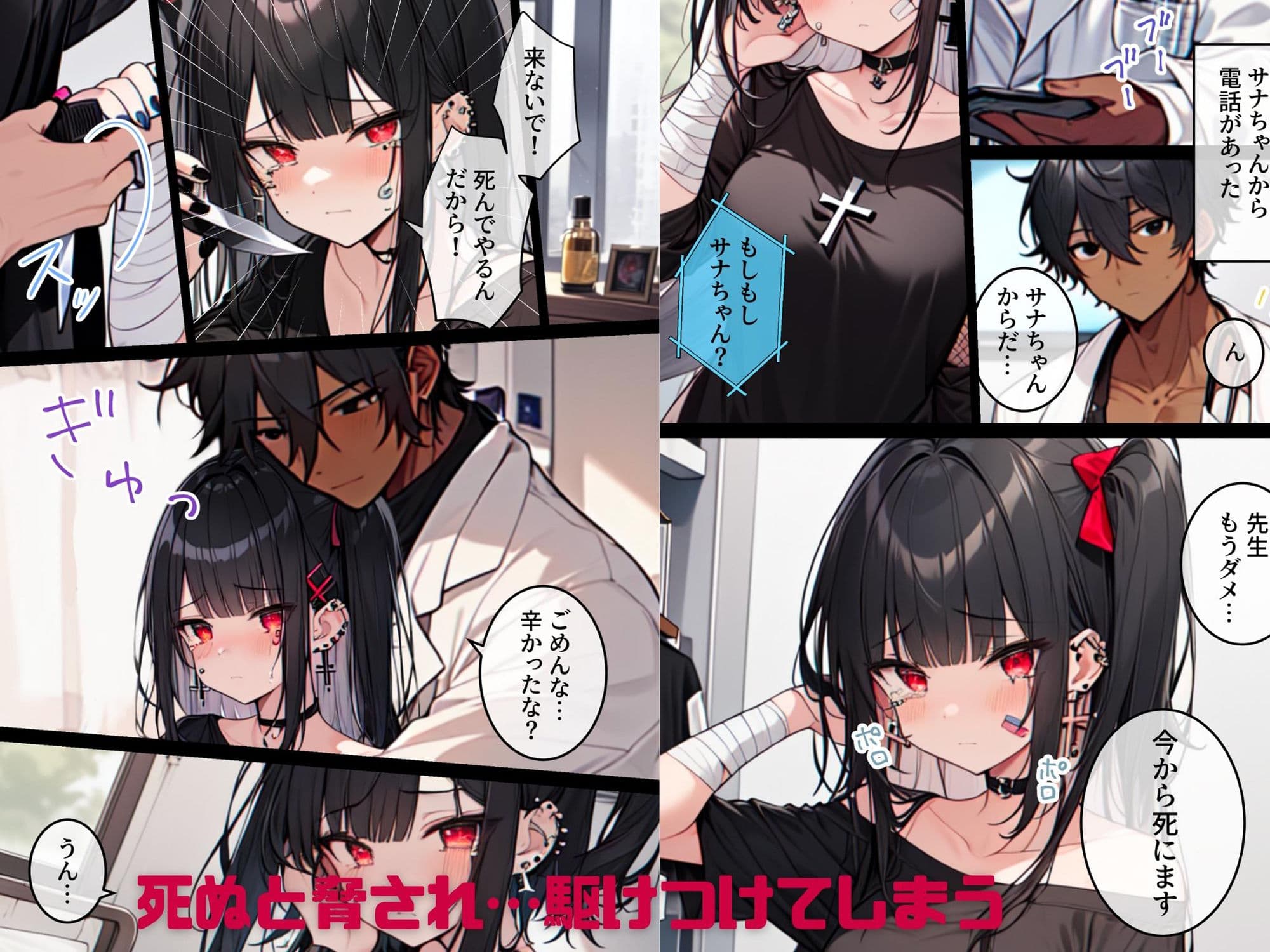 精神科医として患者を救うことが生きがいだった僕が破滅願望のメンヘラに性癖をぐちゃぐちゃに歪まされた話〜だから僕は患者を貪り尽くすことにした〜 サンプル画像 4